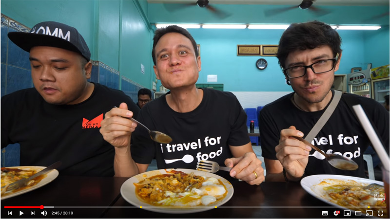 Mark Wiens Travel for Food in Malaysia