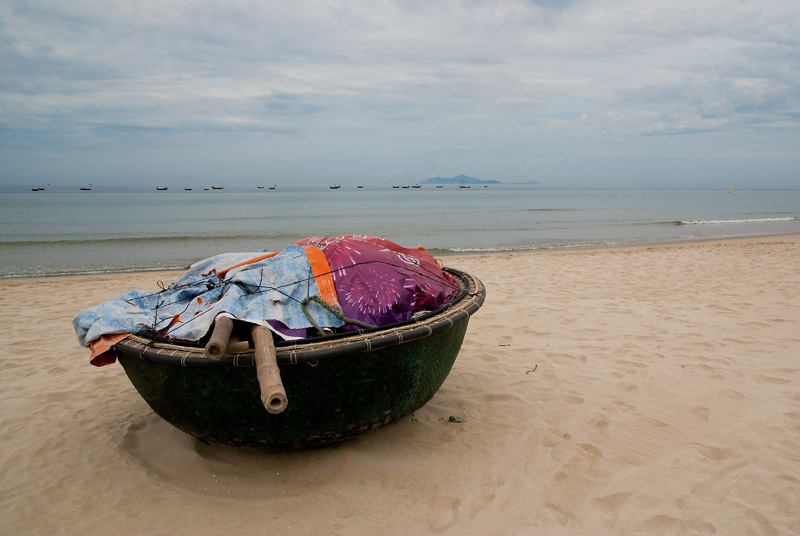 strand, eindelijk strand in Vietnam
