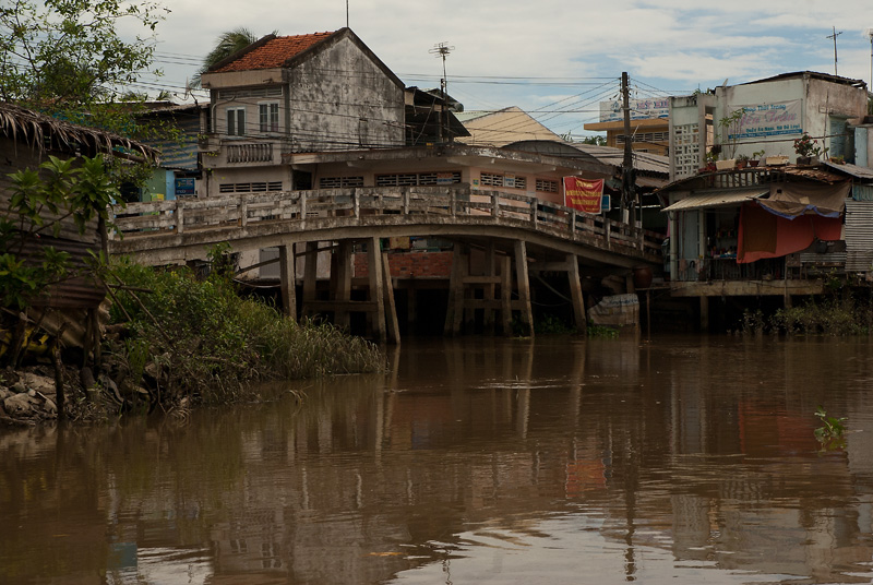 varen in de Mekong in Vietnam